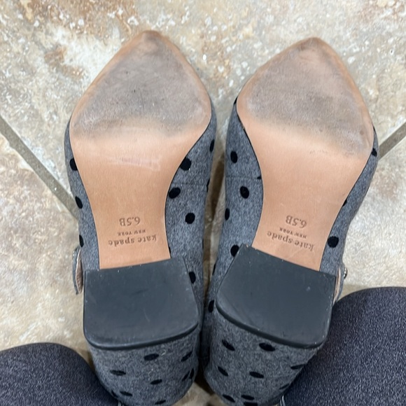 Kate Spade gently worn Mary Jane heels in women’s size 6 1/2. - Picture 6 of 6